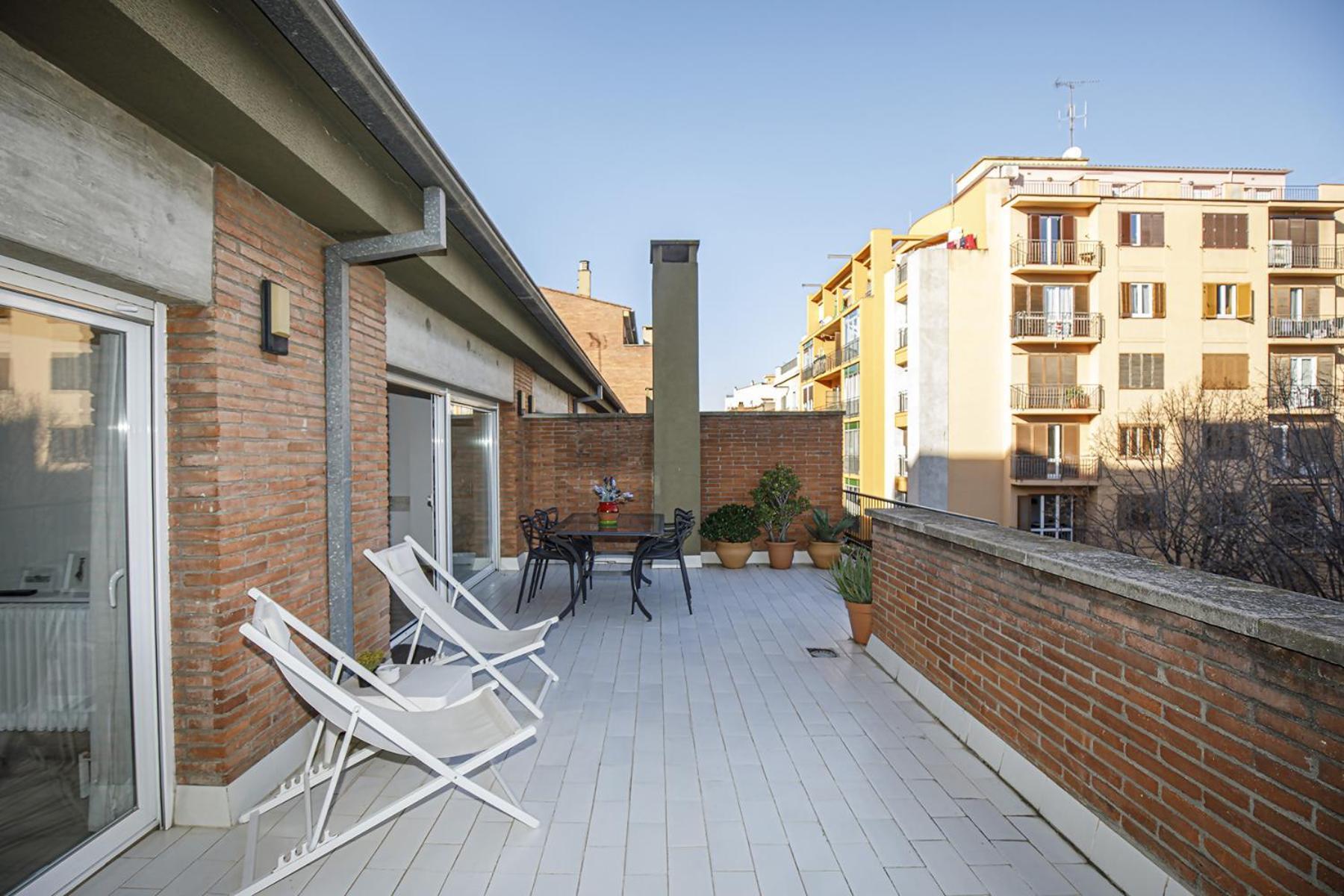 Apartamento Con Gran Terraza En Girona Exteriör bild