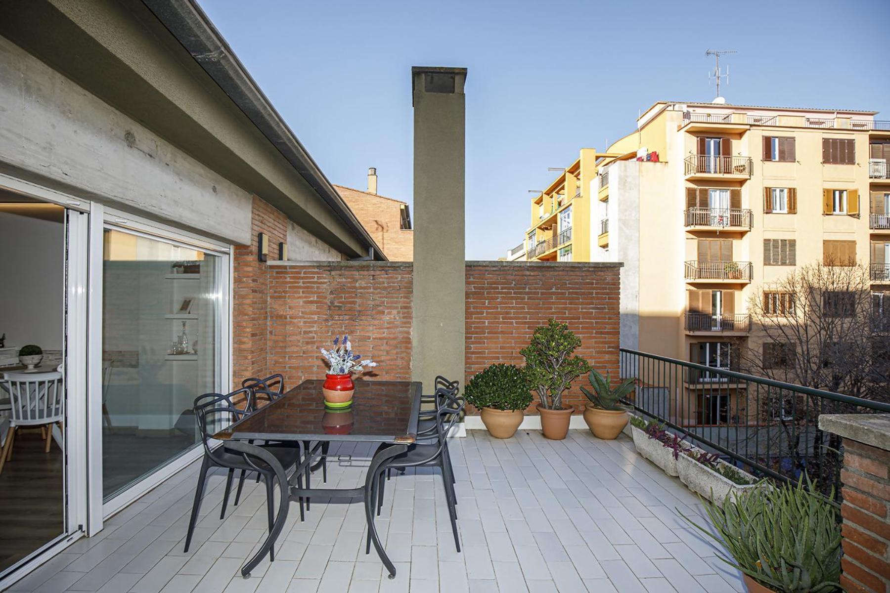 Apartamento Con Gran Terraza En Girona Exteriör bild